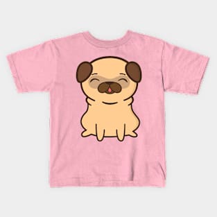 Cute and Kawaii Adorable Pug Kids T-Shirt